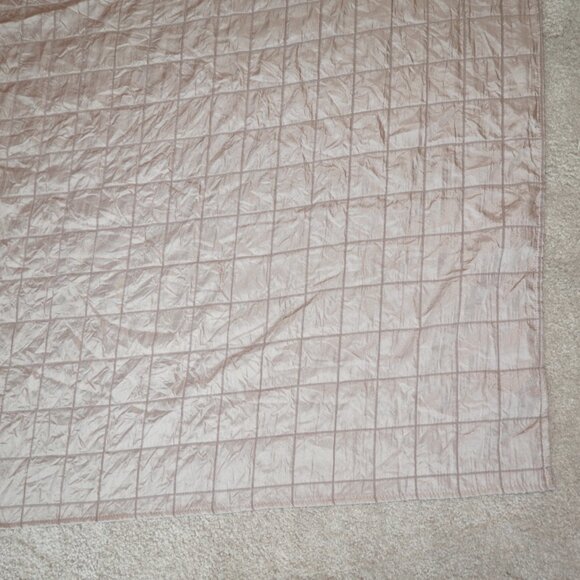 70" x 70" Shower Curtain and Doodle Curtain Liner, Retro Polka Dot, Green, Brown - Picture 8 of 12